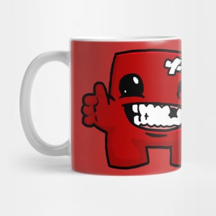 Injured Super Meat Boy Mug